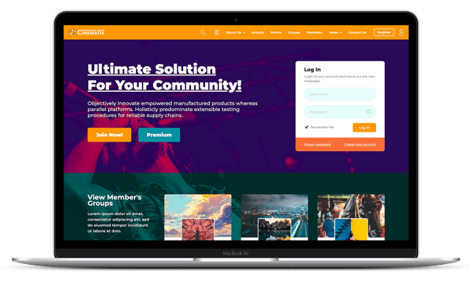 Cinematix | BuddyBoss Cinematix