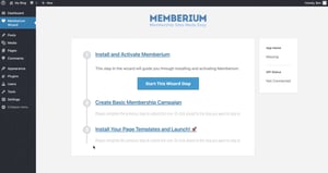 Setting Memberium 