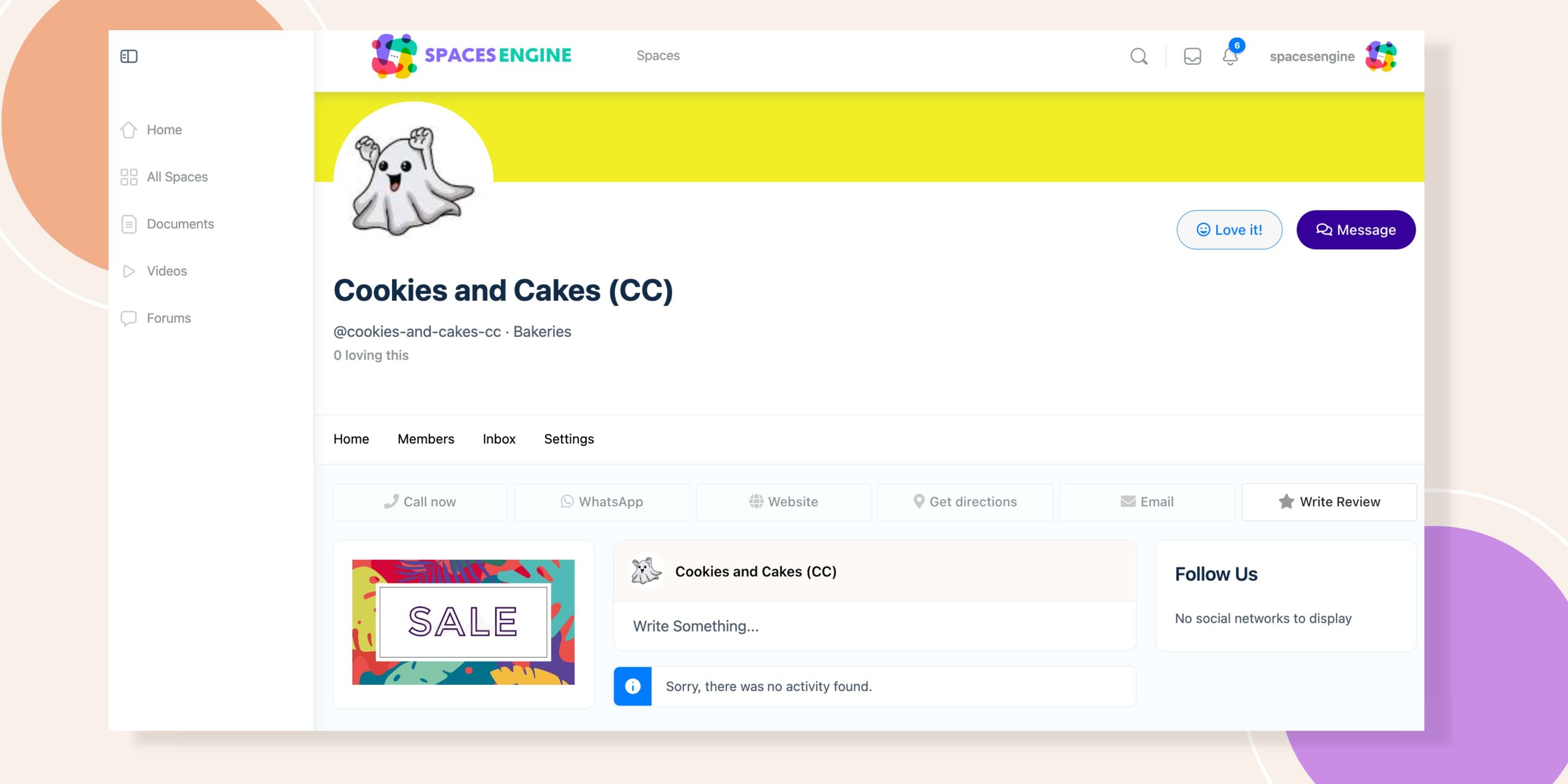 Final Look of a Spaces