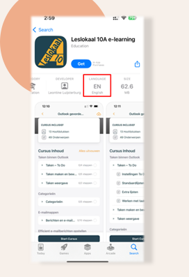 image | BuddyBoss This shows that the default local language of live apps is English