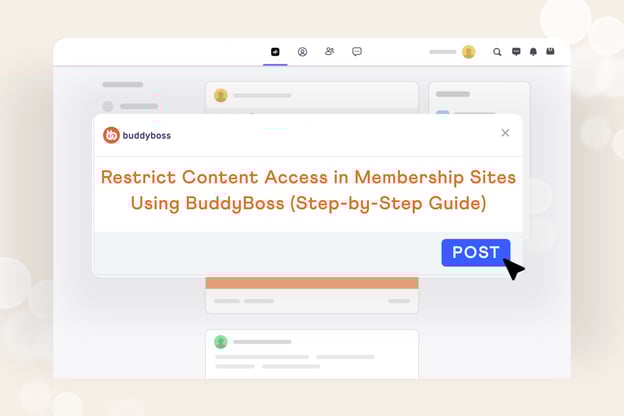 membership content restriction