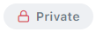 Group Privacy - Private group icon