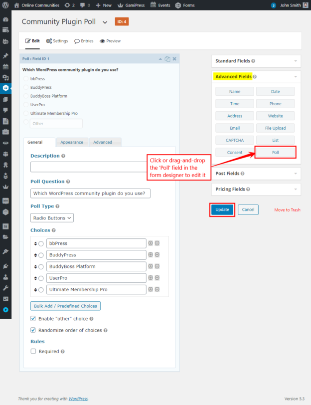 Polls Add-on - Knowledge Base | BuddyBoss Resources