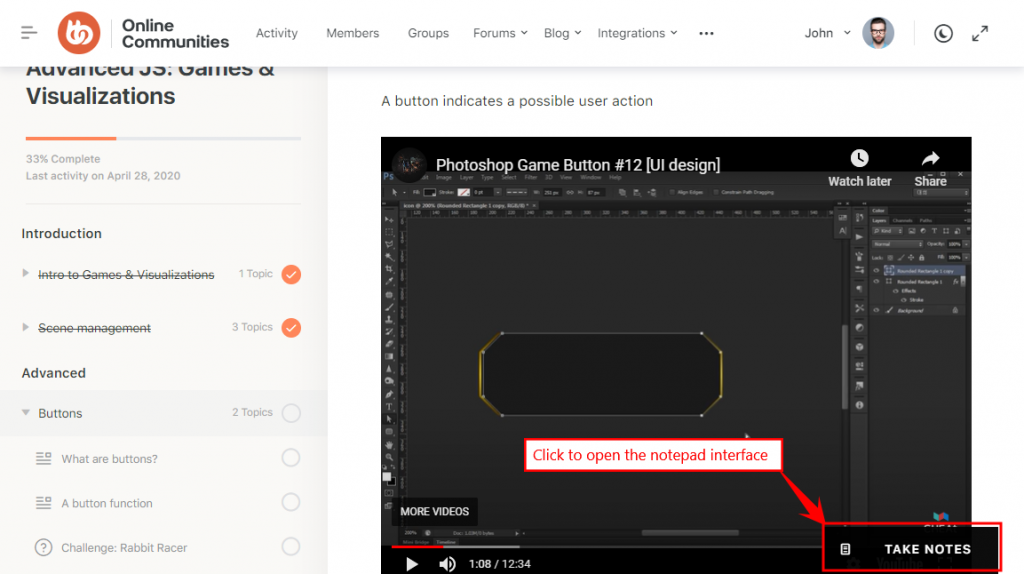 LearnDash Notes - Knowledge Base | BuddyBoss Resources