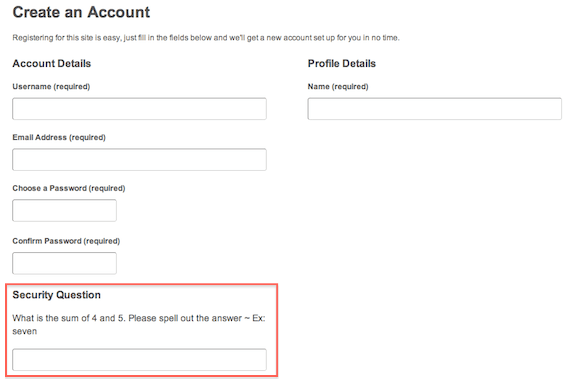 Creating an Account