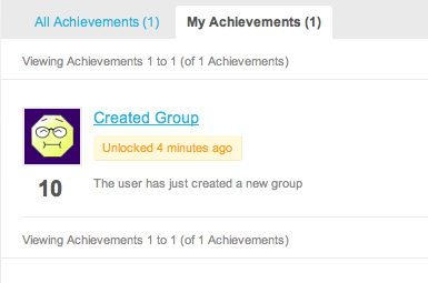 My Achievements