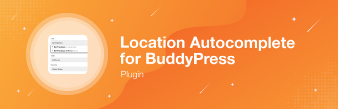 Location Autocomplete for BuddyPress