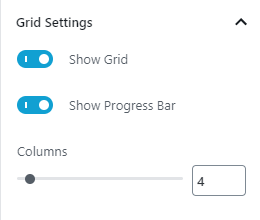 LearnDash Course Grid - Grid settings