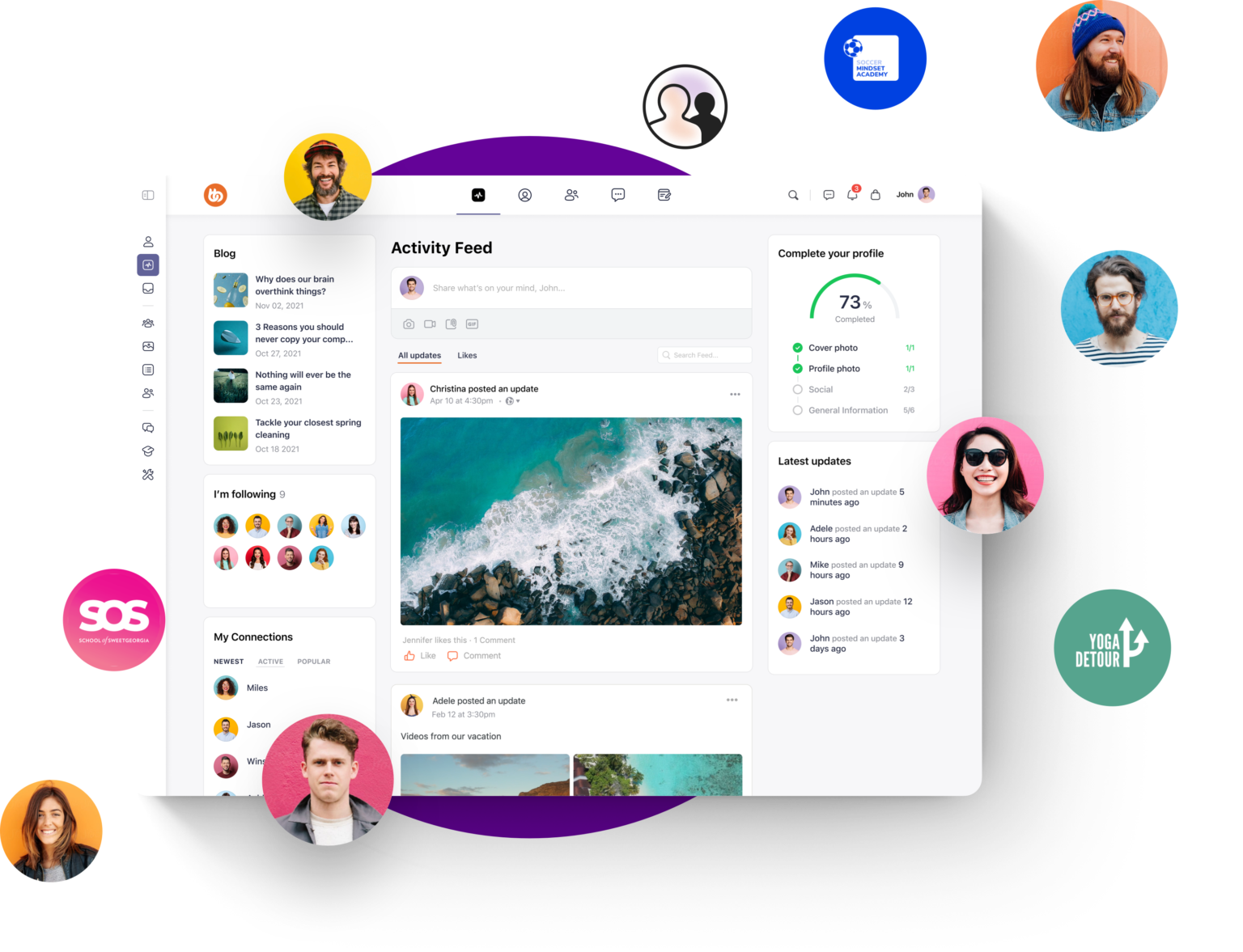 The 1 whitelabel social media platform for WordPress. BuddyBoss