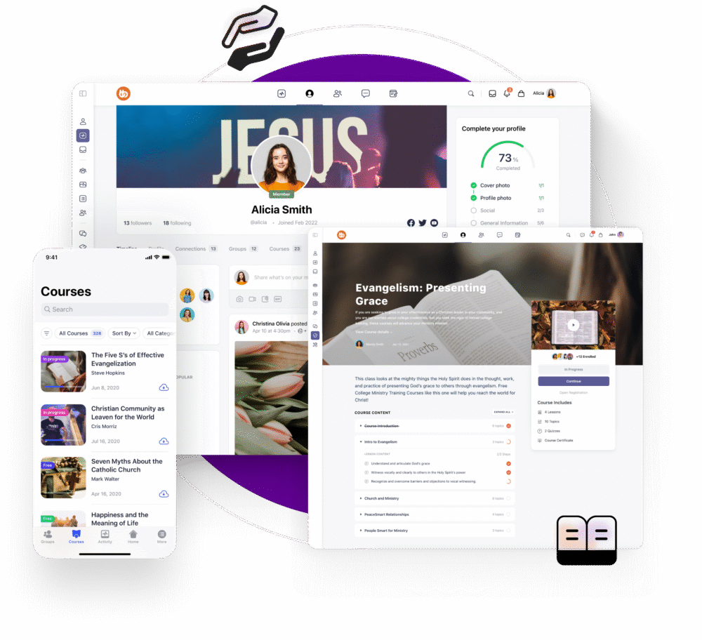 Extend your faith community to web and mobile | BuddyBoss