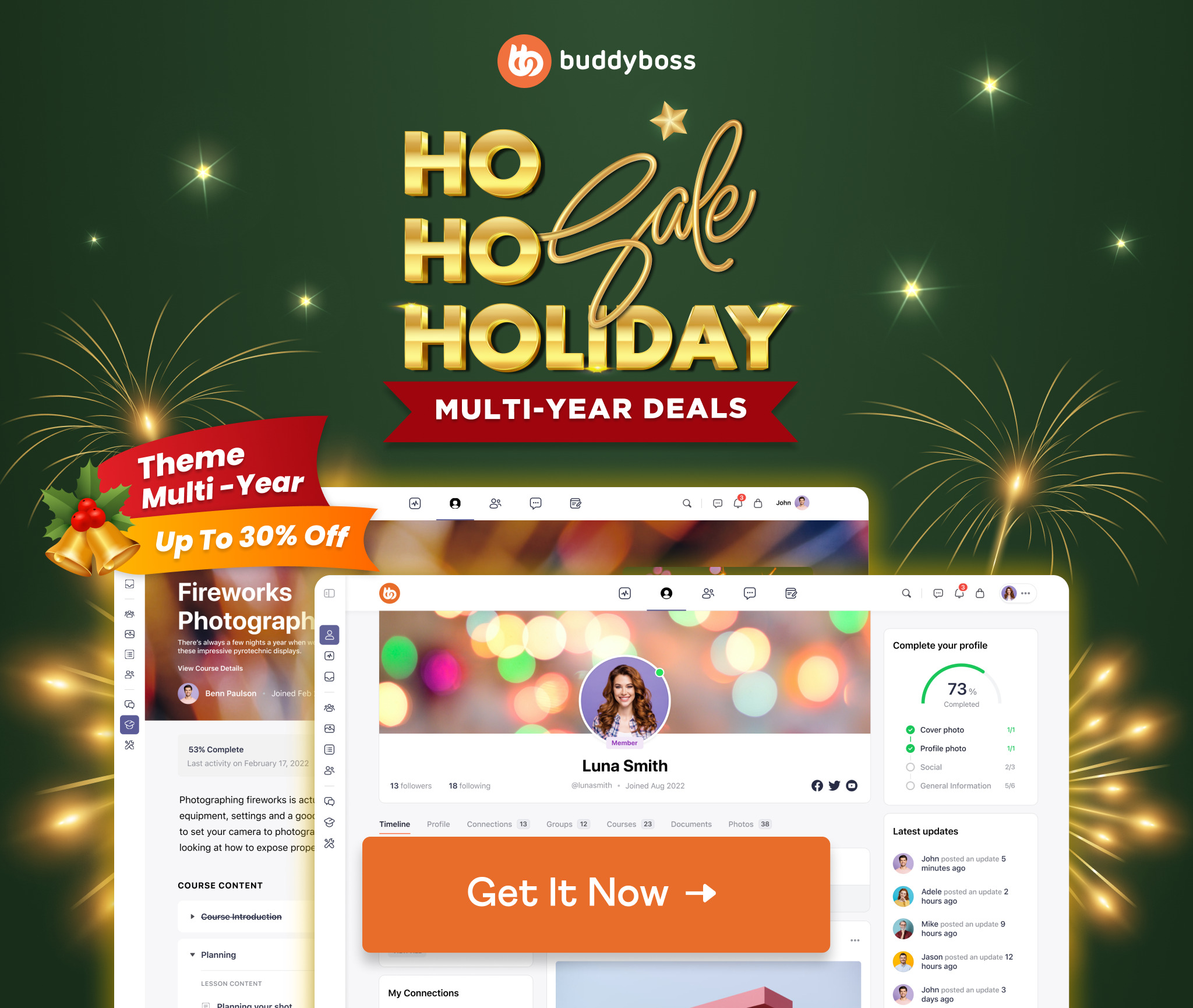 BuddyBoss Theme Holiday Deals