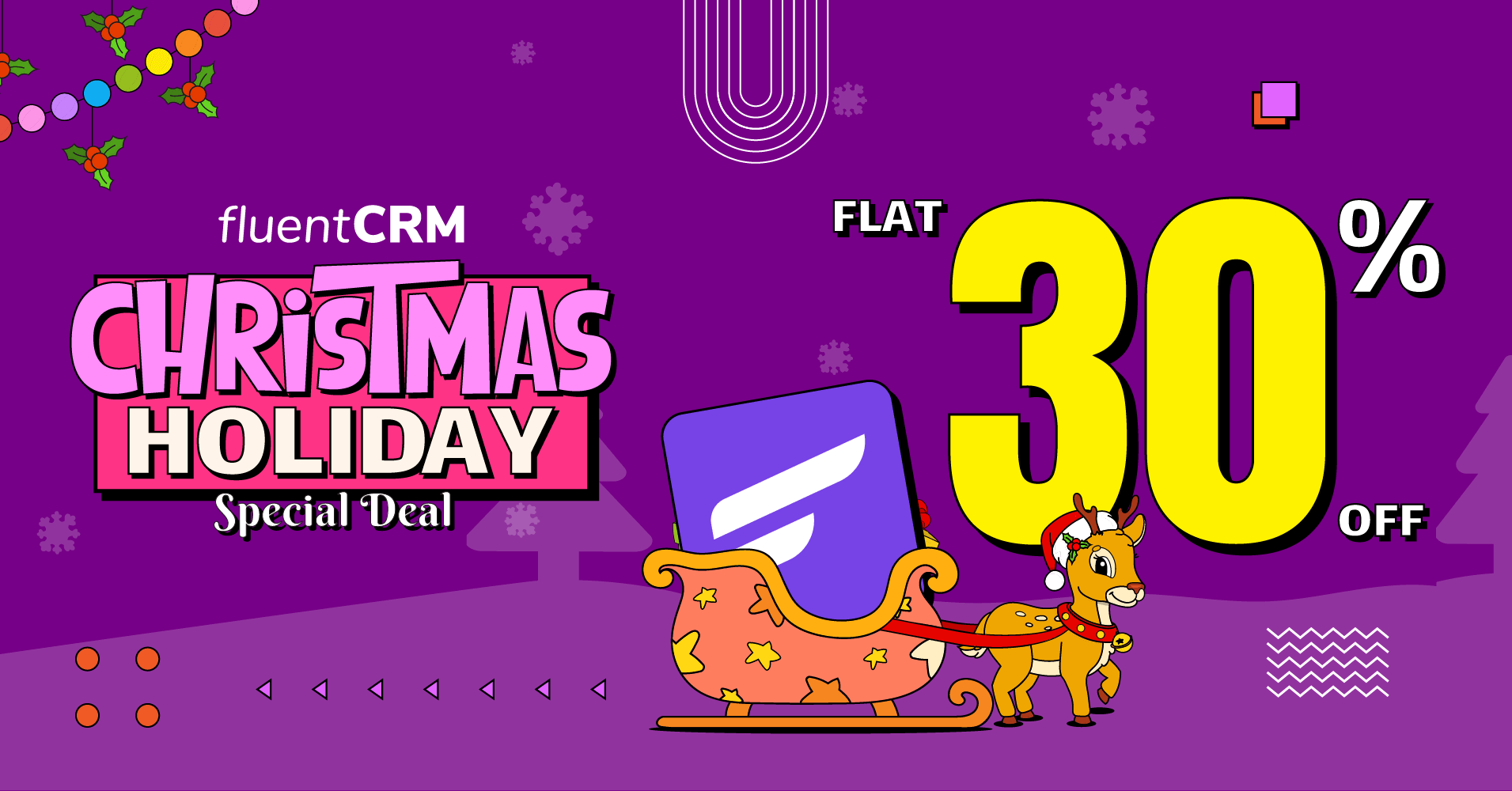 FluentCRM Christmas Holiday Special Deal