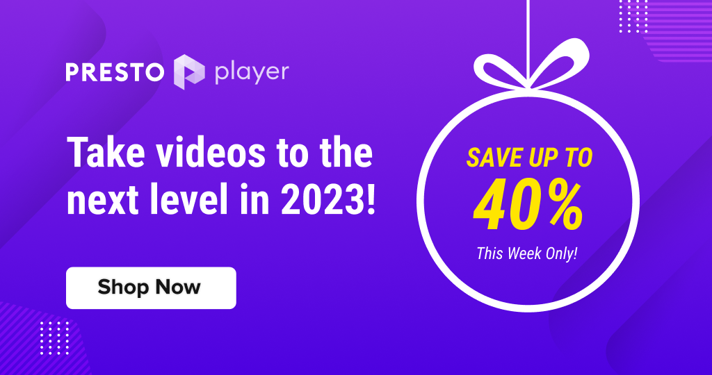 Presto Player New Year Deal