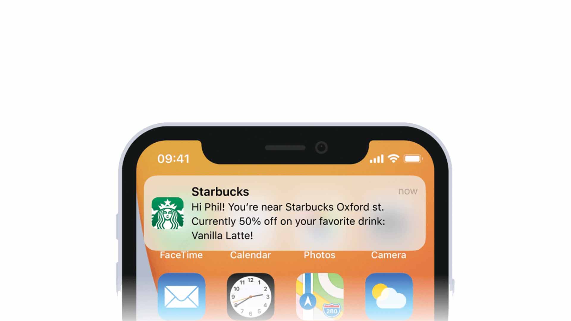 Starbucks Push Notifications