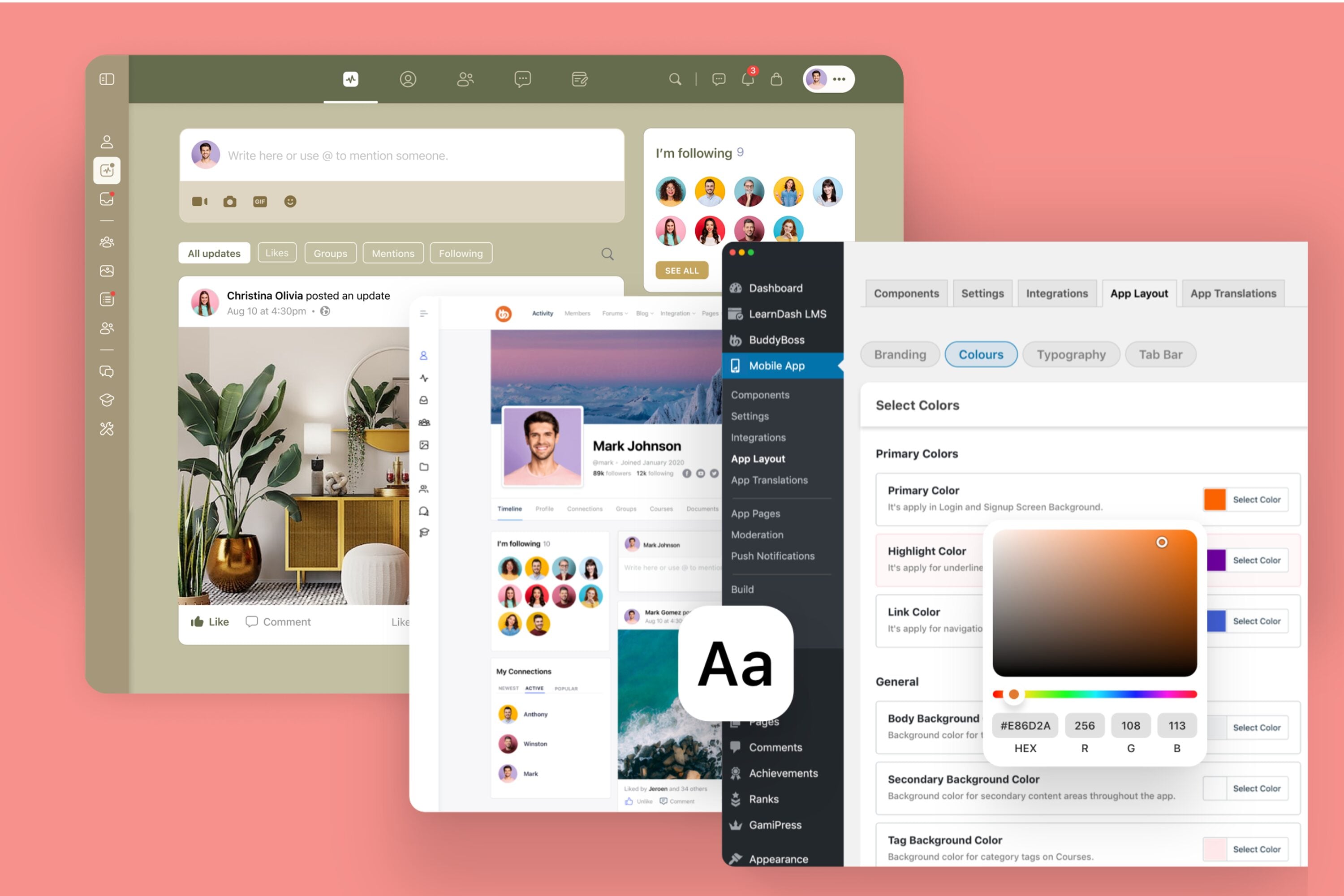 buddyboss advance customization